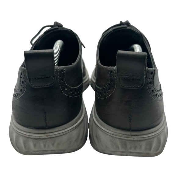 ECCO Mens St 1 Hybrid Lite Brogue Oxford Flat Magnet Mens US 10 EU 44 Black Grey main image 7